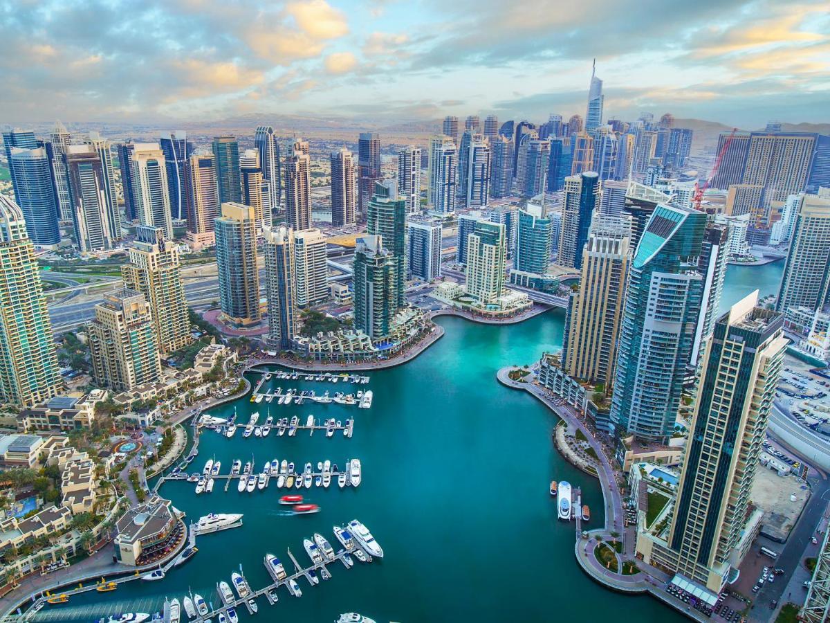 Cosmos Living Modern Studio Near Dubai Marina Экстерьер фото